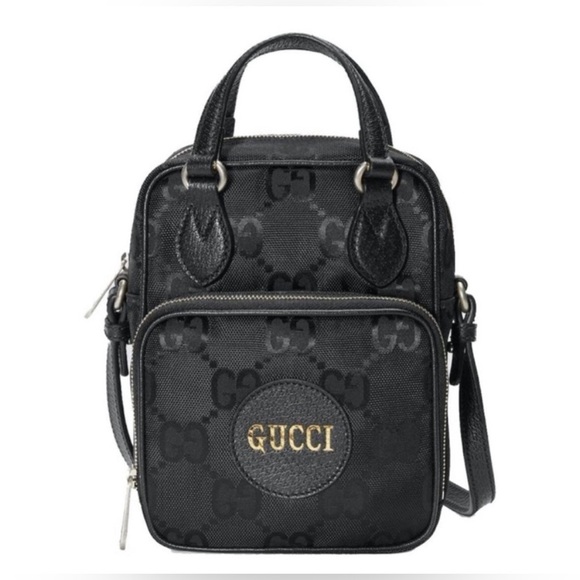 Gucci Handbags - GUCCI GG Nylon Monogram Off The Grid Shoulder Crossbody Bag Black